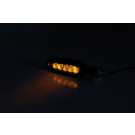 SHIN YO LED Sequenz-Blinker SORA, schwarz, verspiegeltes Glas, E-geprüft, (Paar)