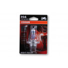 H4 Glühlampe, NIGHT RACER 110, 12V 60/55W P43t, +110% höhere Lichtausbeute (Stück)