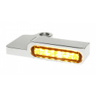HeinzBikes LED Blinker für H-D Lenkerarmaturen SPORTSTER 1990-2003, chrom