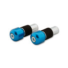 LSL Lenkerendstücke für Stahllenker, blau (Paar)