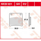 TRW Lucas Sinterbelag MCB591SH Suzuki (Satz)