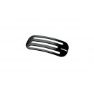 HIGHWAY HAWK Solo rack Billet, glänzend schwarz (Stück)