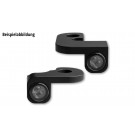 HeinzBikes NANO Series LED Blinker für H-D Lenkerarmaturen TOURING 2009-2013, schwarz, Positionslicht