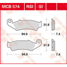 TRW Lucas Bremsbelag MCB574 (Satz)