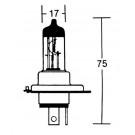 H4 Glühlampe 12V 60/55W P43t (Stück)