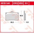 TRW Lucas Racingbelag MCB540SRQ (Satz)