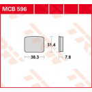 TRW Lucas Bremsbelag MCB596 (Satz)