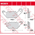 TRW Lucas Bremsbelag MCB879 (Satz)