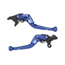 Probrake Kupplungs- & Bremshebelset MIDI, blau, honda (Paar)