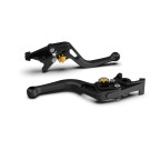 LSL Bremshebel BOW R36, kurz,schwarz perlgestrahlt/gold