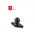 RAM Mounts Diamond-Basisplatte (Trapez) - B-Kugel (1 Zoll) (Stück)