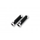 LSL Lenkergriffgummi ERGONIA, silber, 7/8 Zoll, 125mm (Paar)