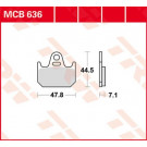 TRW Lucas Bremsbelag MCB636 yamaha (Satz)