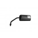 HIGHWAY HAWK Spiegel mit Blinker, schwarz