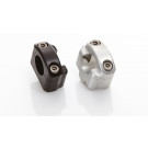 LSL Klemmböcke Ø22,2/Ø28,6/schwarz,+25mm Honda (Stück)