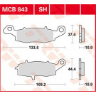 TRW Lucas Bremsbelag MCB843 (Satz)