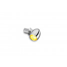Kellermann LED-Blinker Bullet Atto, chrom, klares Glas (Stück)