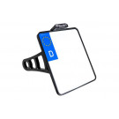 HeinzBikes Side Mount Kennzeichenhalter, schwarz, Sportster -19, D, inkl. LED Kennzeichenbeleuchtung (Stück)