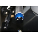 ABM Lenkergewicht stash cap für Superbikelenker, blau, Paar, 120 g (Paar)
