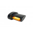 HeinzBikes Winglets MICRO LED Blinker, alle HARLEY-DAVIDSON Modelle 93-, schwarz (Paar)