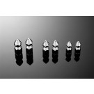 HIGHWAY HAWK PIKE NUT M10x1,50 CHROME (10 Stück) (Satz)