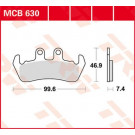 TRW Lucas Bremsbelag MCB630 (Satz)