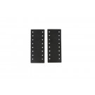 HIGHWAY HAWK Leder Handgriff (Paar)