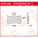 TRW Lucas Racingbelag MCB593CRQ (Satz)