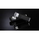 ABM sGrip, Alu/Gummi, schwarz/silber, 7/8 Zoll, offen, mit Hülse