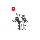 RAM Mounts Motorradhalterung mit X-Grip Universal Halteklammer für Smartphones - Basisbefestigung (Stück)