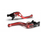 LSL Bremshebel BOW R35R, kurz, rot/silber (Stück)
