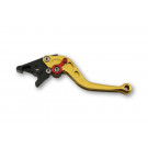 LSL Kupplungshebel L03, kurz, Suzuki gold/rot (Stück)