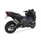 IXIL L5X-Hyperlow-Komplettanlage YAMAHA T-Max DX/SX, 17-18, Dualexit, mit Kat., E-geprüft (Stück)