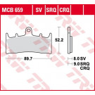 TRW Lucas Racingbelag MCB660CRQ (Satz)