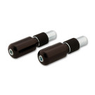 LSL Lenkerendstück Ø22mm, 35mm Lang, schwarz eloxiert, Ø18mm Klemmung (Stück)