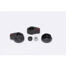 LSL Crash-Pads, Carbon-Look (Paar)
