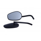 HIGHWAY HAWK Spiegel Set Classic, schwarz (Paar)