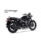 IRONHEAD IRONHEAD-Edelstahl Komplettanlage Triumph Bonneville T100, 07-15 (Stück)