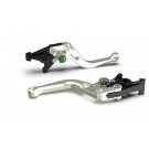LSL Bremshebel BOW R40R, kurz, silber/grün (Stück)