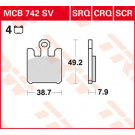 TRW Lucas Racingbelag MCB742CRQ (Satz)