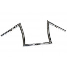 HIGHWAY HAWK Lenker Bad Ape hanger 12 Zoll 32mm, chrom (Stück)