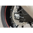 LSL Crash Ball Achse BMW S 1000 RR, blau, hinten (Set)