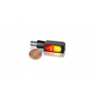 HeinzBikes BLOKK-Line MIRCO 3in1 LED Blinker, Brems- Rücklicht, multifit - alle Marken, schwarz
