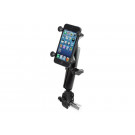 RAM Mounts Tough-Claw-Halterung für Stangen/Rohre mit X-Grip Universal Halteklammer für Smartphones (Stück)