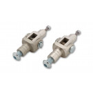 LSL Rastenhalter T17,klappbar, silber