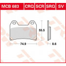 TRW Lucas Racingbelag MCB683SRQ (Satz)