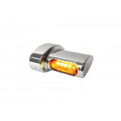 HeinzBikes Winglets MICRO LED Blinker, alle HARLEY-DAVIDSON Modelle 93-, chrom (Paar)
