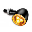 Kellermann LED-Blinker Bullet 1000 Dark, schwarz, getöntes Glas (Stück)