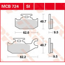 TRW Lucas Bremsbelag MCB724 (Satz)