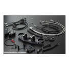 ABM Superbike Kit CBR 600 RR ABS, 09 - 12, schwarz, transparent/chrom (Satz)